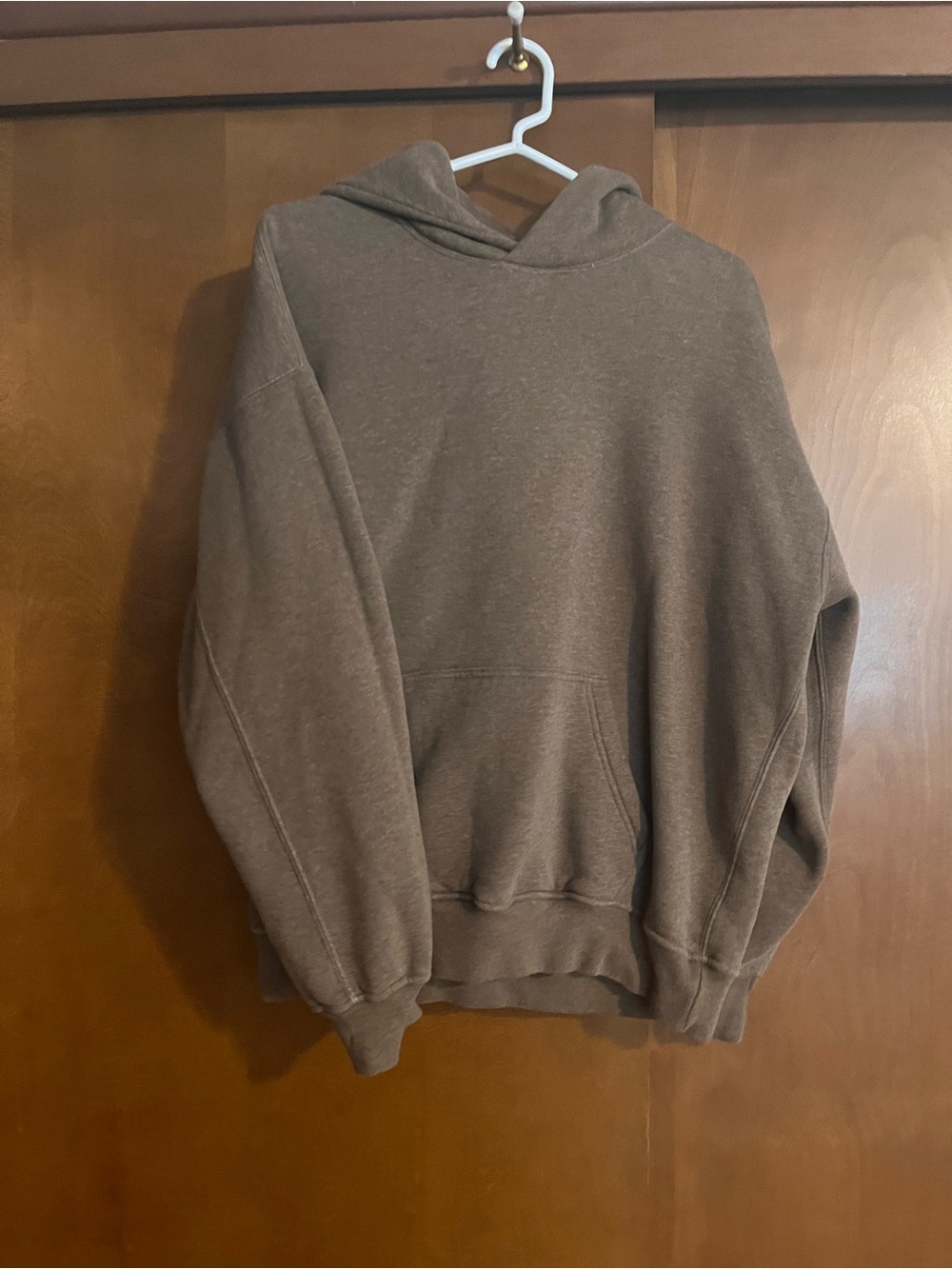 Abercrombie & Fitch Brown Pullover Hoodie
